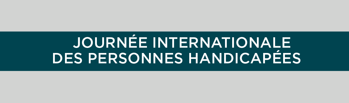 Journée internationale des personnes handicapées 2015