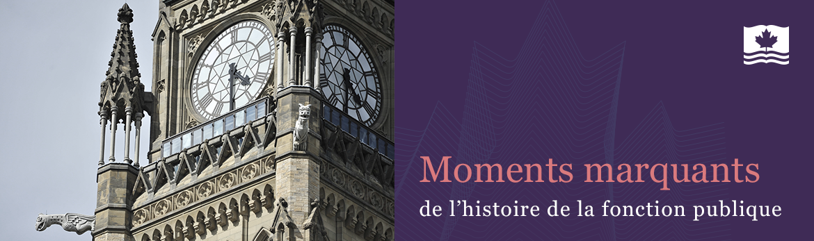 Moments marquants de l'histoire de la fonction publique