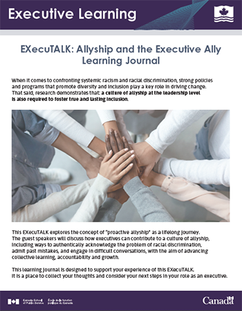 Allyship and the Executive Ally Learning Journal