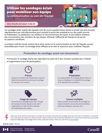 Utiliser les sondages éclair pour mobiliser son équipe : La communication au sein de l'équipe