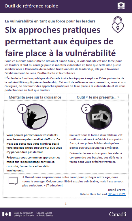 La vulnérabilité en tant que force pour les leaders : Six approches pratiques permettant aux équipes de faire place à la vulnérabilité